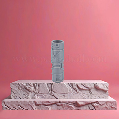 Tonstrukturwalze mit Kunststoffgriff&nbsp;DIY-WH0699-88B