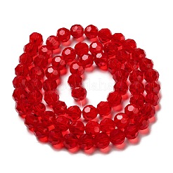 Прозрачные стеклянные бусины&nbsp;X-EGLA-A035-T10mm-D01