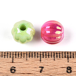 Непрозрачные акриловые бусины с УФ-покрытием&nbsp;OACR-N153-02