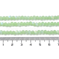 Nachahmung Jade Glasperlen &nbsp;X1-EGLA-A034-J4mm-MB01