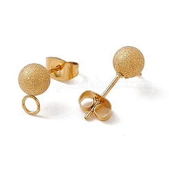 Фурнитура для сережек-гвоздиков из нержавеющей стали 304&nbsp;LS-STAS-E179-05D-G