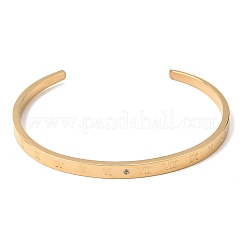 Bracelet jonc ouvert pour femme&nbsp;SA-CBAC920-09G