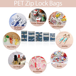 100 шт. 5 стиля блестящие голографические звезды пластиковая упаковка инь-ян пакеты с застежкой-молнией&nbsp;OPP-TA0001-21