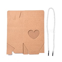 Kreative tragbare faltbare Papierbox&nbsp;CON-L018-D05