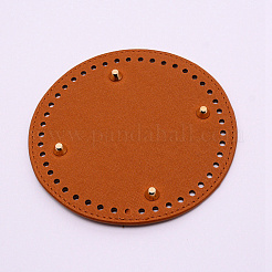 PU cuir tricot crochet sacs ongles fond shaper pad&nbsp;DIY-WH0199-20A