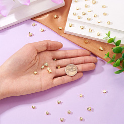 42шт 7 стиля латунные бусины&nbsp;KK-TA0001-95