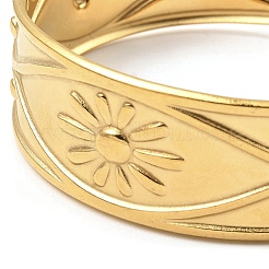 Браслеты-манжеты из нержавеющей стали 304&nbsp;BJEW-P302-08G