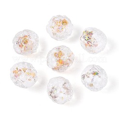 Handmade стеклянные бусины фольги&nbsp;FOIL-N029-10H