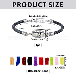 Bracelet diffuseur de parfum en acier inoxydable 304 (1 pièce)&nbsp;BJEW-FG0001-08A