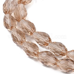 Chapelets de perles en verre transparente  &nbsp;EGLA-N013-T4mm-D23