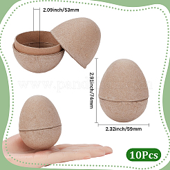 10 Stück DIY-Ostereier aus Zellstoff für Kinder&nbsp;DIY-SP0002-63A