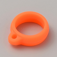 Anhänger aus Silikon&nbsp;SIL-WH0008-41B