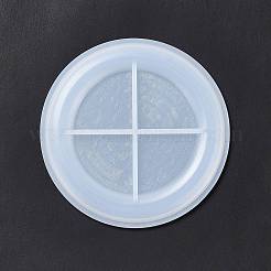 Diy плоская круглая чашка коврик силиконовые Молды&nbsp;LS-DIY-E055-48