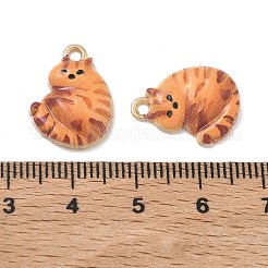 Pendente smaltati in lega&nbsp;ENAM-K076-35G-05