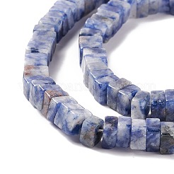 Perles de jaspe tache bleue naturelle&nbsp;G-K326-04