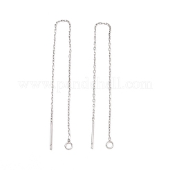 Boucle d'oreille à tige en acier inoxydable 304 anti-ternissement&nbsp;LS-STAS-E161-06P