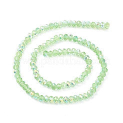 Гальванизируйте прозрачное стекло бисер нитей&nbsp;EGLA-K015-07C