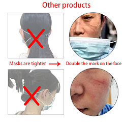 Многоразовый силиконовый ушной крючок&nbsp;AJEW-GF0001-05B