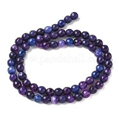 Chapelets de perles d'agate naturelle&nbsp;X-G-C082-A01-57