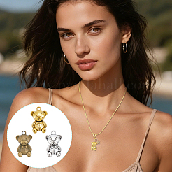 90 pendentif en alliage de style tibétain&nbsp;FIND-GA0008-55