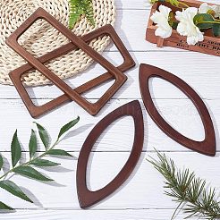 4 шт. 2 стиля деревянных ручек для замены&nbsp;FIND-CA0002-22