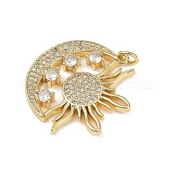 Латунные микро проложить кубического циркония подвески&nbsp;KK-R230-10G