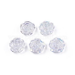 Прозрачные бусины из абс-пластика&nbsp;KY-G019-01L