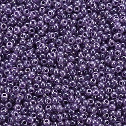 12/0 perles de rocaille en verre imitation jade&nbsp;SEED-S049-A-022