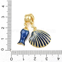 Pendenti in zirconi cubici trasparenti in micro pavè di ottone&nbsp;CU-CBAFB7D-10G-03