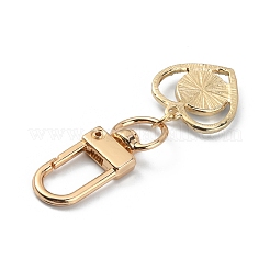 Сердце с подвеской из смолы из сплава сглаза&nbsp;KEYC-WH0024-26B