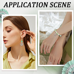 100 шт. Подвески из сплава в тибетском стиле&nbsp;TIBEP-SC0002-95