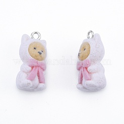 Подвески из непрозрачной смолы X-RESI-G047-24