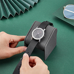 Настольный держатель для часов из искусственной кожи&nbsp;ODIS-WH0007-64A