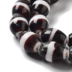 Непальские бусины лэмпворк ручной работы&nbsp;LAMP-Z008-06F