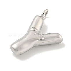 Pendentifs en acier inoxydable 304 anti-ternissement&nbsp;STAS-C102-15P-Y