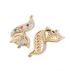 Соединители из латуни с микрочастицами и кубическим цирконием&nbsp;ZIRC-L090-021G