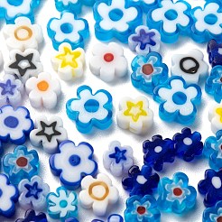 8 stile perline di vetro millefiori fatte a mano&nbsp;LAMP-LS0001-11