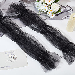 Съемные длинные сетчатые рукава из полиэстера&nbsp;AJEW-WH0270-354B