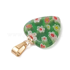 Стеклянные подвески миллефиори&nbsp;PALLOY-JF05133