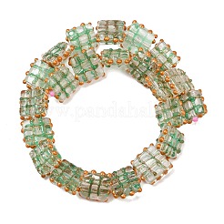 Бусины ручной работы бусины золотого песка&nbsp;LAMP-L082-01D