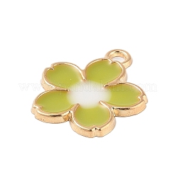 Crémaillère pendentifs en alliage placage&nbsp;FIND-C059-01G-02