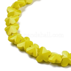 Непрозрачные цветные стеклянные бусины&nbsp;EGLA-L045-I-B01