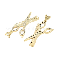 Латунные микро проложить кубического циркония подвески&nbsp;KK-D005-07G