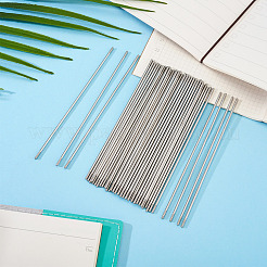 50 шт. 201 нержавеющая сталь шариковая ручка с выдвижным штифтом&nbsp;FIND-BT0001-34