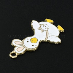 Подвески из эмалевого сплава легкого золота&nbsp;ENAM-C013-01D