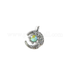 Legierungs-Mond-Charm-Anhänger&nbsp;FIND-SZC0010-442