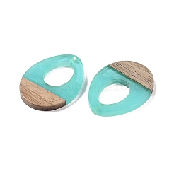 Подвески из смолы и дерева&nbsp;WOOD-F015-17E