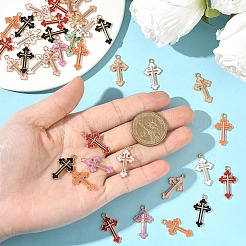 50 шт. Подвески из сплава с эмалью&nbsp;ENAM-YW0006-50