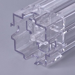 Transparente Kunststoffkerzenformen&nbsp;AJEW-WH0109-06