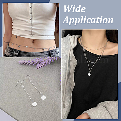 5 шт. 925 подвески из стерлингового серебра&nbsp;STER-UN0001-85C